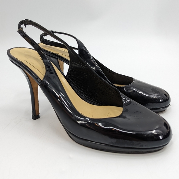 kate spade Shoes - KATE SPADE Slingback Parent Leather Heels